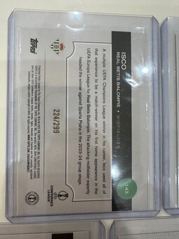 TOPPS FUTBALOVÉ KARTIČKY LIMITOVANÉ KARTY ZBERATEĽSKÉ - 8