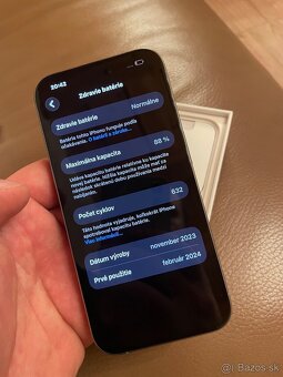 IPHONE 15 PRO 256GB NATURAL TITANIUM - 8