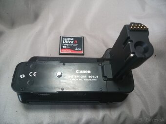 Canon EOS D60 + battery grip - 8