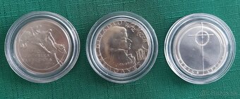 Strieborné mince 1990-1992,Česká a Slovenská federatívni rep - 8
