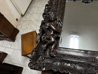 Starožitné zrcadlo s aplikami - 8