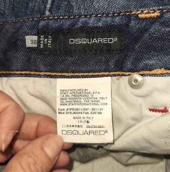 krásne džínsy Dsquared2 38 - 8