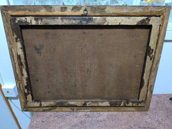 Stará olejomaľba - 8