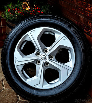 alu R17 5x114,3 orig. Nissan + Renault + Dácia /+ zimné pneu - 8
