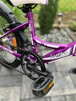 CTM Maggie 2.0 – dievčenský bicykel 20” – výborný stav - 8