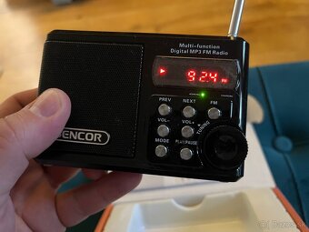 Sencor vreckove radio mp3 usb micro sd card - 8