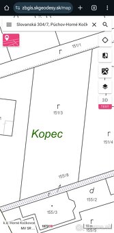Rovinatý pozemok v Púchove - časť Horné Kočkovce 931m2 - 8