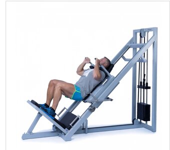 Hacken drep-legpress na tehly - 8