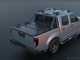 Hliníkovú roleta korby Nissan Navara D23, D40 - 8