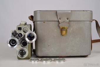 EUMIG 8mm kamera s revolverovou hlavou - 8