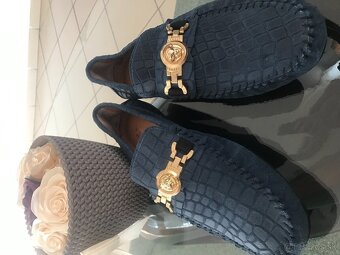 NOVÉ VERSACE pánske topánky 42/43 - 8