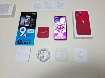 APPLE iPhone 13 mini 128GB,RED,ZDRAVIE BATERKY 100% - 8