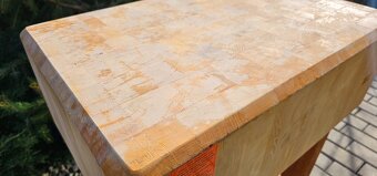 drevený mäsiarsky klát - 8