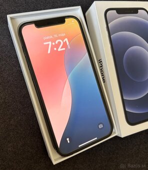 Iphone 12 64GB black - 100% batéria - 8