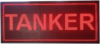 VEĽKÁ PROGRAMOVATEĽNÁ SVETELNÁ REKLAMA LED PANEL DISPLEJ - 8
