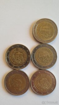2 eurové pamätné mince nemecko - 8
