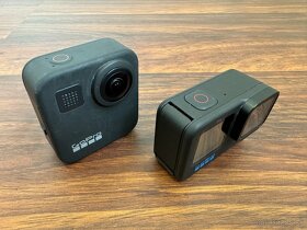 Predám set GoPro HERO10 Black + GoPro MAX 360 - 8