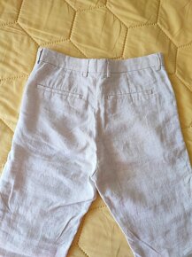 Ľanové nohavice H&M v. 36 - 8