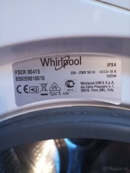 Práčka Whirlpool - 8