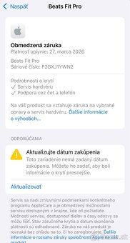 Beats Fit pro - len odskúšané, rok záruka - 8