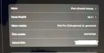 APPLE iPad Pro 12,9" (2020) 256GB Wi-Fi+Cellular Space Gray - 8