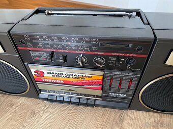 Rádiomagnetofón Toshiba RZ 7125 - TOP ZOSERVISOVANÝ - 8