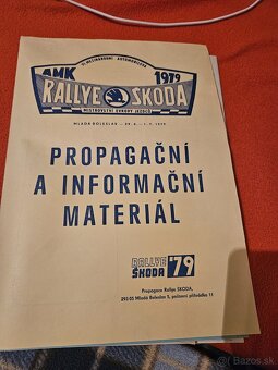 Propagacne materialy RALLY SKODA - 8