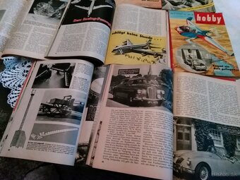 Hobby das magazin der technik rocnik 1953,1954,55,56 - 8