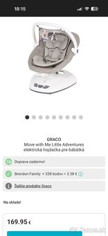 Elektrické hojdačky pre bábätka - 8