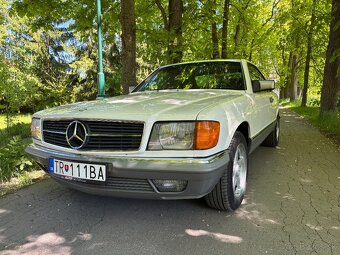 Mercedes-Benz 380 SEC W126 – biela klasika s V8 - 8
