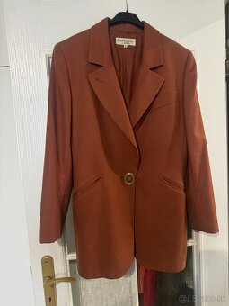 Predám vintage sako značky Dior - 8