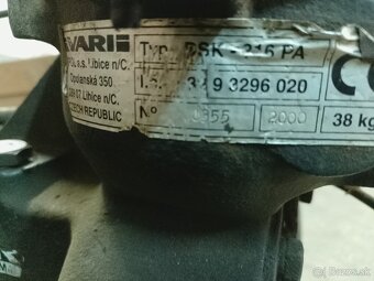 Vari převodovka DSK-316 PA,R mula 150 A,LP mula 150 A - 8