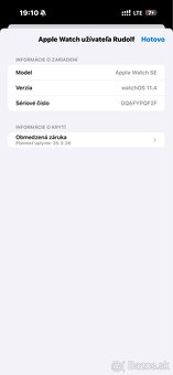 Apple watch SE. 2.Gen - 8