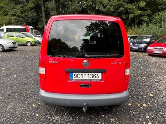 Volkswagen Caddy Life 1.6MPI 75 kW klima tažné serviska 2008 - 8