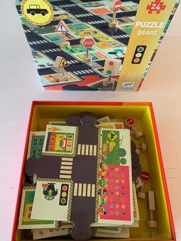 DJECO puzzle - Mesto (skladacia dráha - cesta) - 8