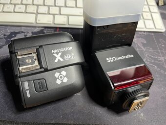 Quadralite Stroboss 36 a odpaľovač Navigation X - Panasonic - 8