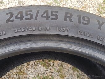 245/45 r19 letné pneumatiky 4ks Continental - 8