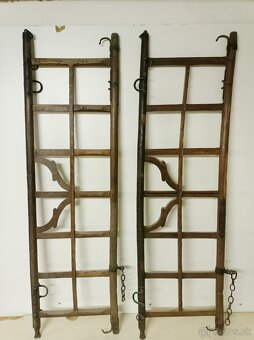 Staré konské vozy, rebriňaky, rozložené - 8