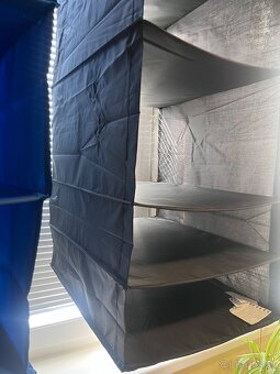 Textilné poličky na hračky - organizér do skrine IKEA - 8