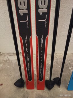 supinove bezky FISCHER dlzka 184 cm a 174 cm + palice - 8