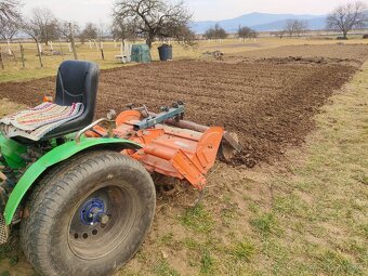Kubota b 7000 4/4 + rotavátor - 8