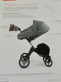 Predám 2-kombináciu kočík Stokke Xplory - 8
