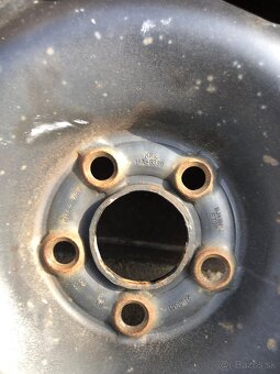 Predám plechove disky 5x100 R15 - 8