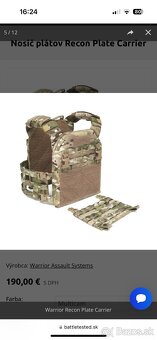 airsoft zbraň, nosič platov, vybava - 8
