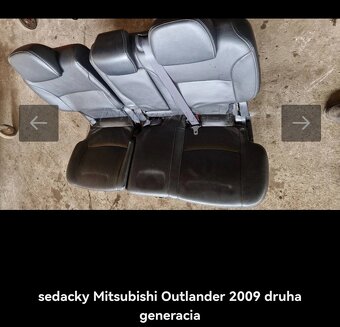 Sedacky Mitsubishi Outlander 2 generacia, 1 facelift 2009 - 8