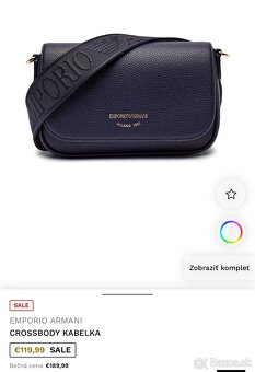 Emporio Armani kabelka crossbody original - 8
