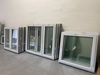 Plastové okná,biele,nové - 8