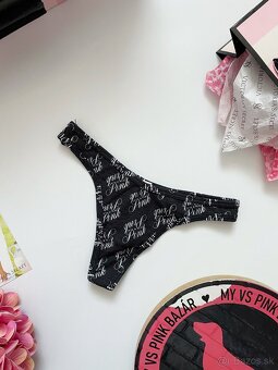 Victoria’s Secret Pink tanga nohavičky XS - 8