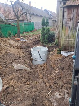 Výkopové zemné a búracie práce, úprava terénu atď. - 8