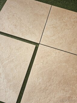 2 cm dlažba protišmyk aj na terče 60x60, sivá,vzor pieskovec - 8